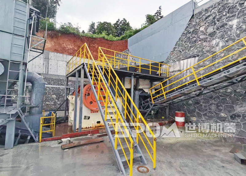 混凝土石子骨料生產線時產四百噸 混凝土石子骨料生產線時產四百噸