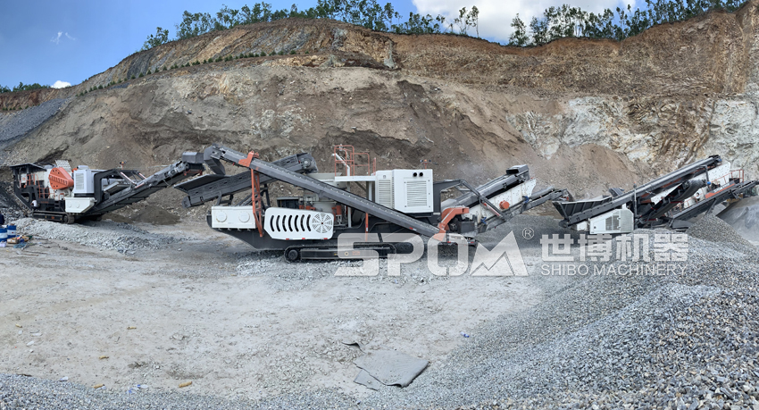 移動式破碎生產(chǎn)線