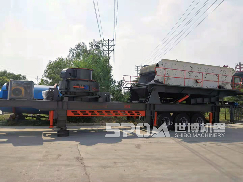 移動(dòng)式河卵石制砂機(jī) 移動(dòng)式河卵石制砂機(jī)