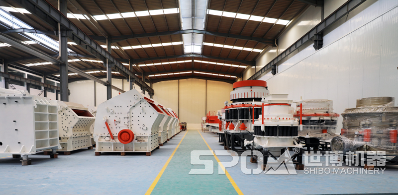 世博機器打石頭的機器生產(chǎn)車間 世博機器打石頭的機器生產(chǎn)車間