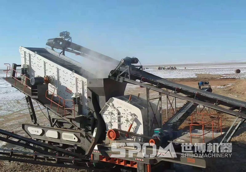 輪胎式移動碎石機(jī) 輪胎式移動碎石機(jī)