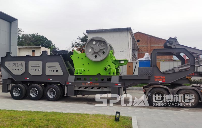 輪胎式破碎站 輪胎式破碎站