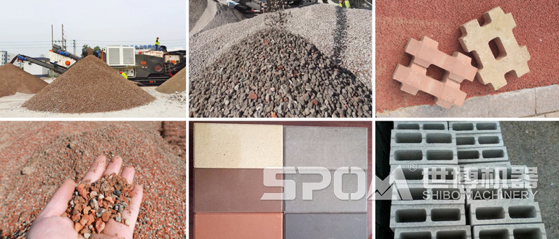 履帶反擊破粉碎建筑垃圾成品 履帶反擊破粉碎建筑垃圾成品