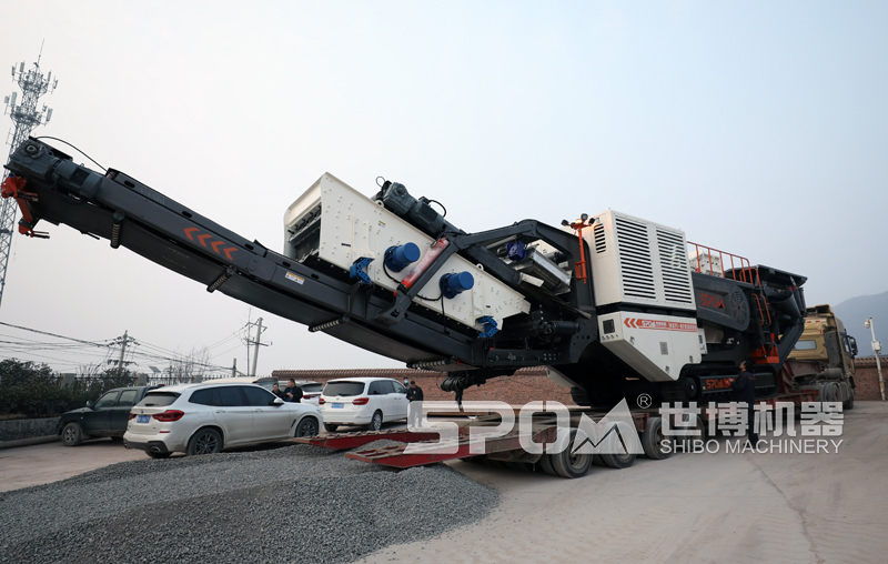 世博機器履帶箱破車發(fā)貨