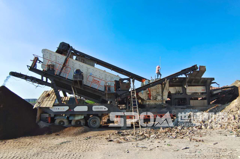 反擊式輪胎移動破碎站 反擊式輪胎移動破碎站