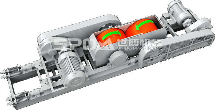 對(duì)輥破工作原理圖 對(duì)輥破工作原理圖