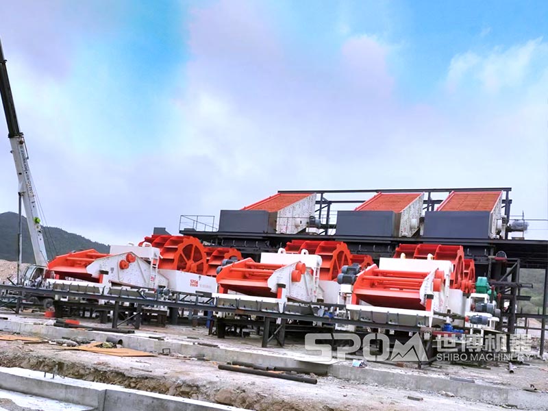 細(xì)沙回收機(jī)現(xiàn)場(chǎng)