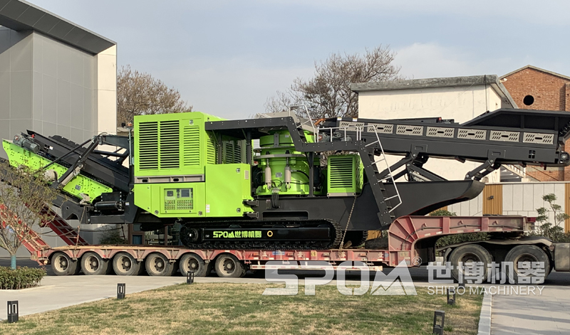 HP300履帶篩分圓錐破碎站 HP300履帶篩分圓錐破碎站