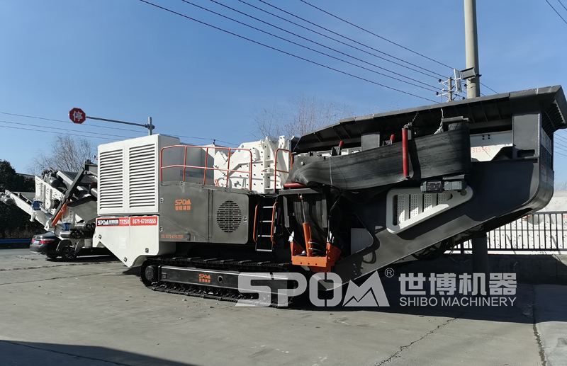 履帶式聯(lián)合破碎機(jī) 履帶式聯(lián)合破碎機(jī)