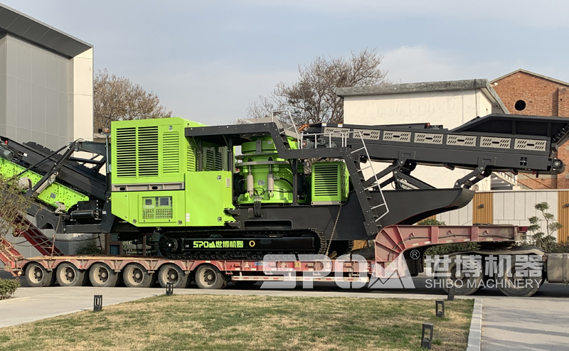 履帶式石頭破碎機 履帶式石頭破碎機